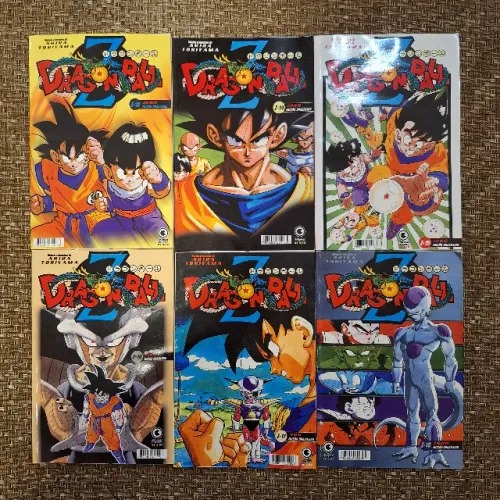 Mangás Dragon Ball Z 1 ao 18 Editora Conrad