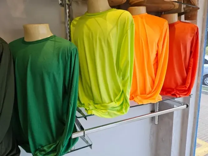CAMISETAS BASICAS LISAS DE MANGA LONGA