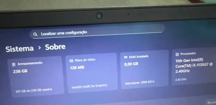 Notebook Samsung galaxy book4