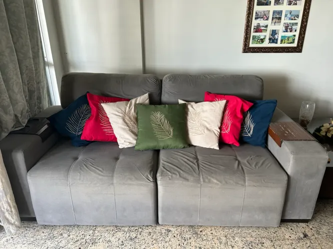 Sofá cama 03 lugares 2,30 x 1,00