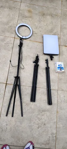 Kit completo para gravar vídeos