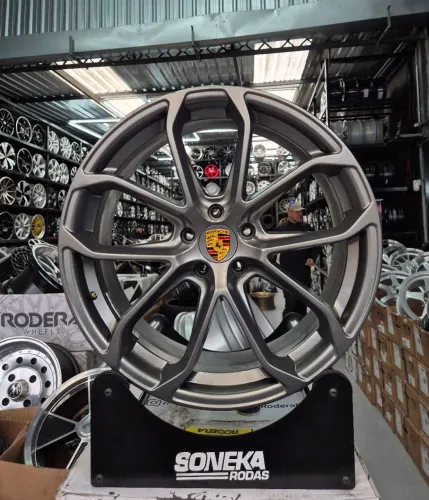 Jogo de rodas PORSHE GTS RP BAR aro 20 - 5x112 e 5x114