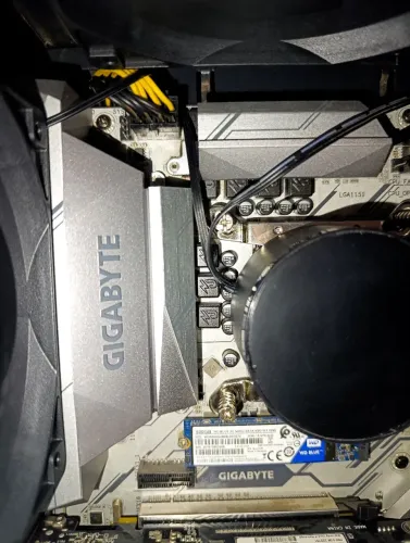Kit gamer i7 7700k+placa mãe gigabyte