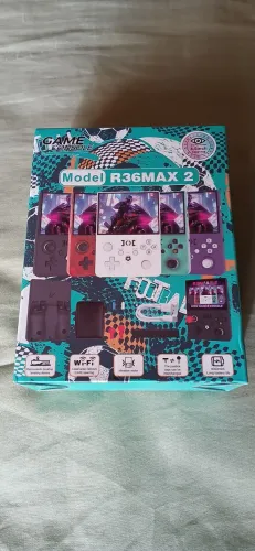 R36S Max II completo na caixa!! Zerado!!