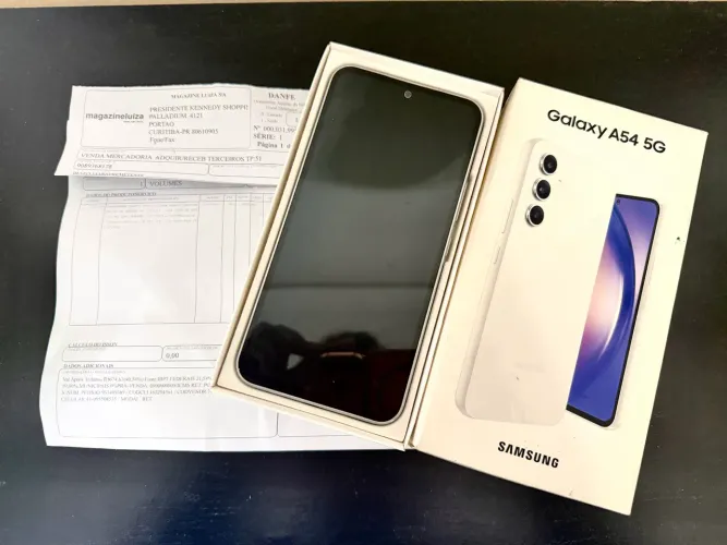 Samsung A54 Impecável, com Nota Fiscal e Caixa 