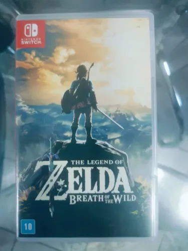 Jogo Zelda breath of the wild nintendo switch