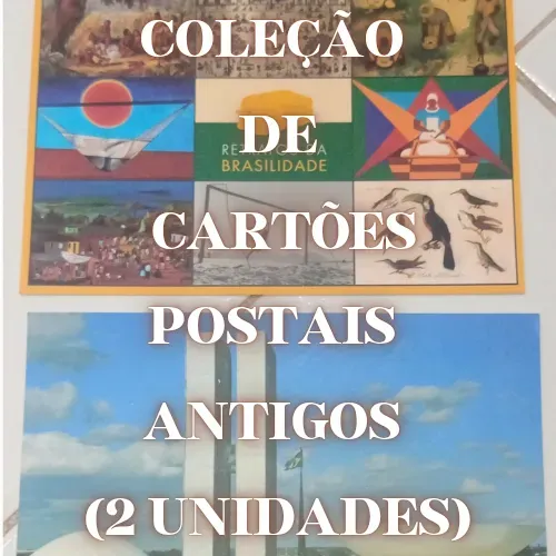 Coleção de Cartões Postais Antigos