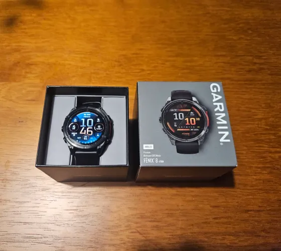Relógio Garmin Fênix 8 Amoled 47mm