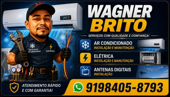 Eletricista e instalação e manutenção em ar-condicionado.