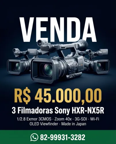 Filmadora Sony Nx5r