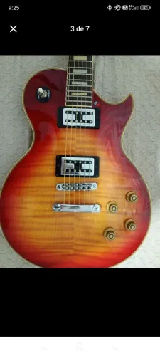 Guitarra les paul Golden troco por violão 