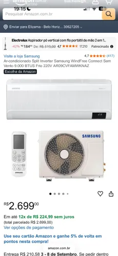 Ar condicionado 