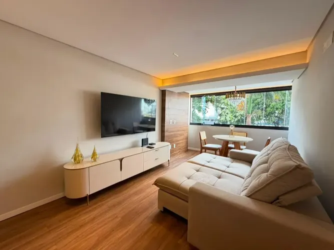 Apartamento de 88m², com 3 suítes, 1 vaga e 100% projetado e reformado.
