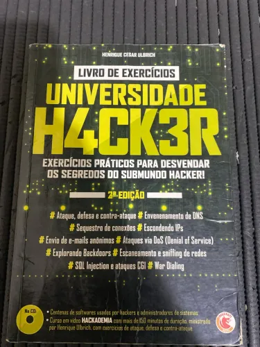 Livro Universidade H4ck3r - Exercícios Práticos (2ª Edição) - Henrique Ulbrich