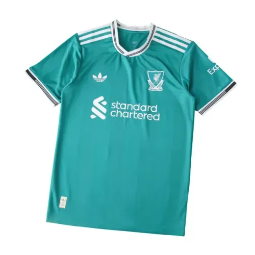 Camisa de Time - Liverpool 2025/26 - Trefoil Versão Jogador