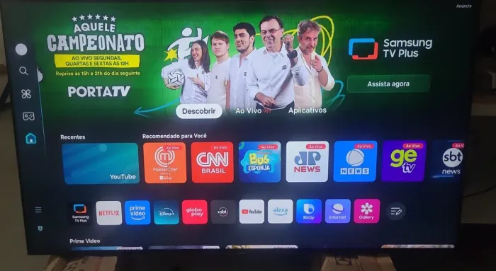 Samsung 55 polegadas 4K completa