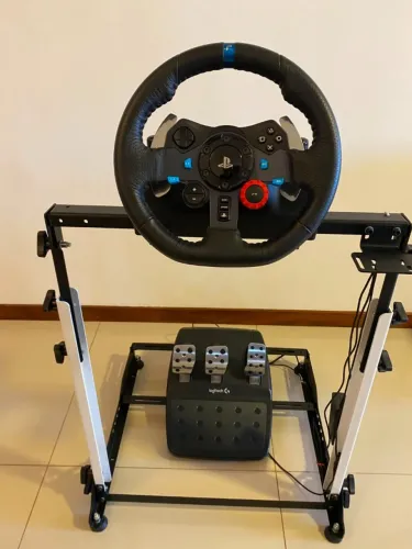 Volante Simulador Logitech G29 + Suporte Volante Cockpit Kfire