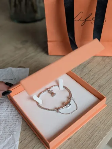 Pulseira Vivara Life pingente gato nunca usada t.18