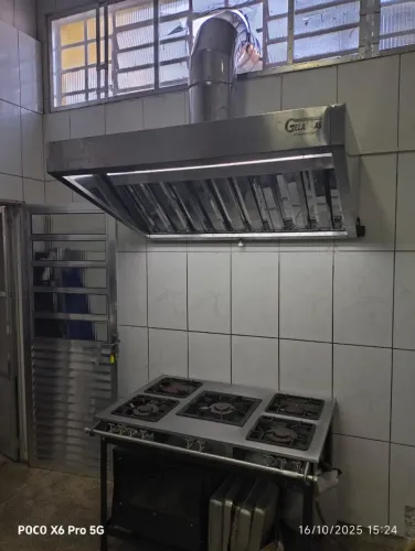coifa sob medida inox Gelabras