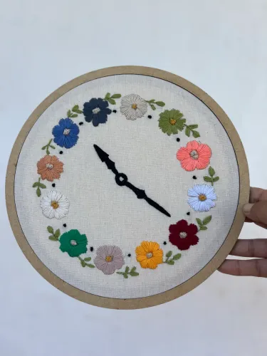 Quadro bordado a mão