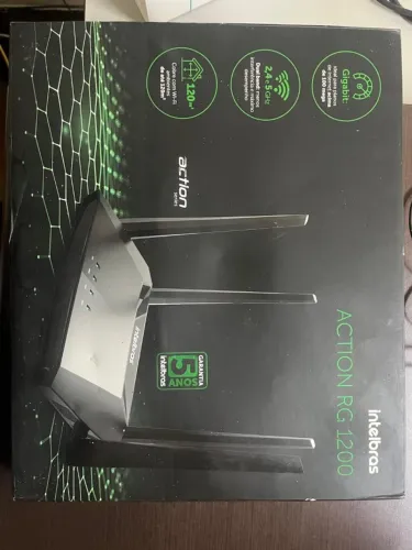 Roteador Intelbras Action RG 1200 Gigabit Dual Band