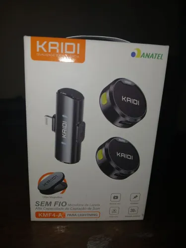 Microfone Lapela para iPhone (Entrada Lightnin)