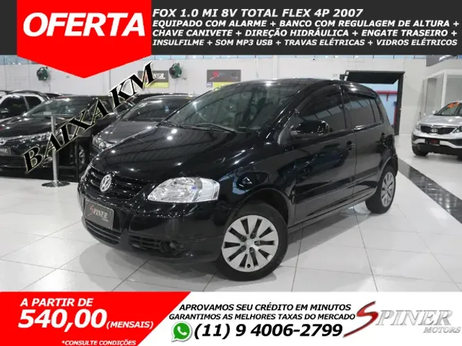 Volkswagen Fox City 1.0 MI/ 1.0mi Total Flex 8V 5P 2007