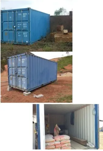 CONTAINER 20 PÉS | SECO | SEM VAZAMENTOS | PRONTO PARA USO