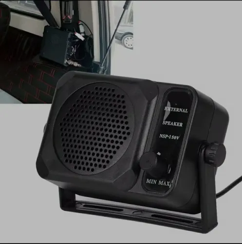 Mini alto falante NSP-150v para rádios cb, hf, vhf, uhf