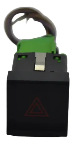 Botão Comando Pisca Alerta Painel Vw Fox 2014 Original Preto