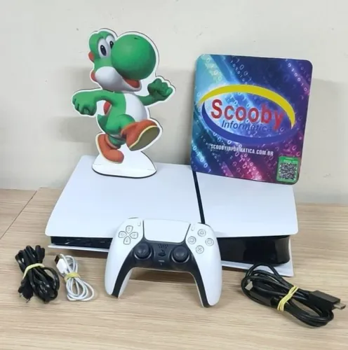 PS5 SLIM MÍDIA DIGITAL 1 TB,1 CONTROLE, GARANTIA 1 ANO, LOJA