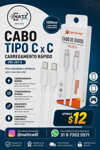 CABO TIPO C x TIPO C