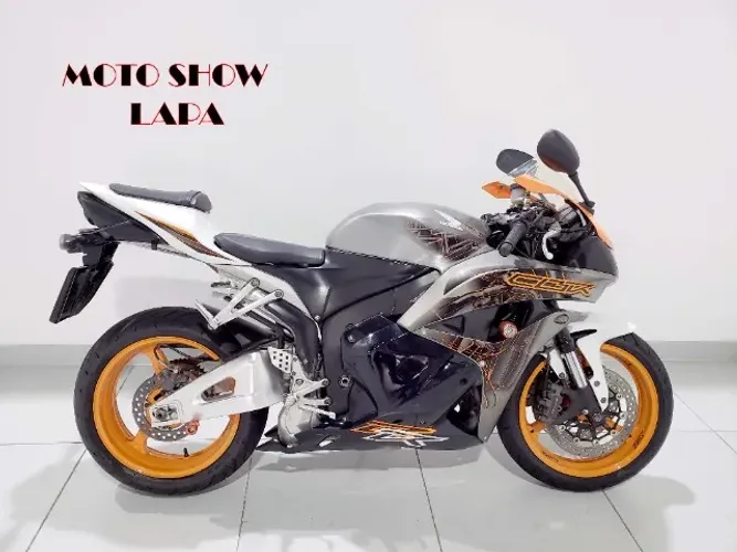 HONDA CBR 600RR 2011 CINZA RAIO X