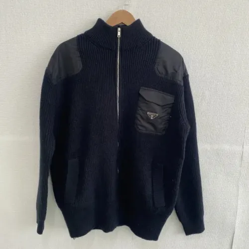 Camisa PRADA, Preta, Tamanho M - Usado
