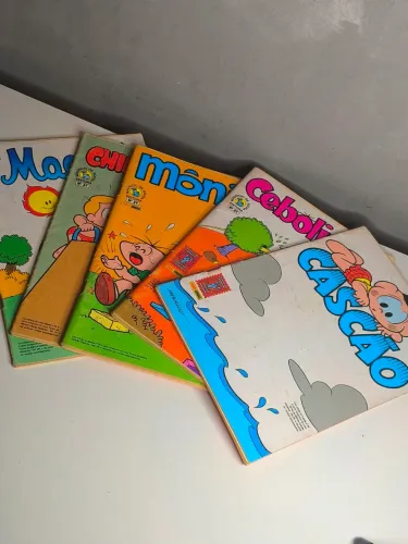 5 Gibis Turma da Monica Coleção Histórica 