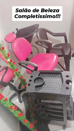Móveis para salão de beleza completo