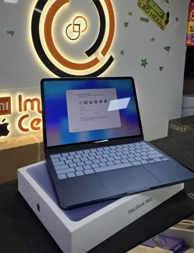 MacBook Neo 8/256GB Seminovo, NF, Garantia 03/27, Loja Física