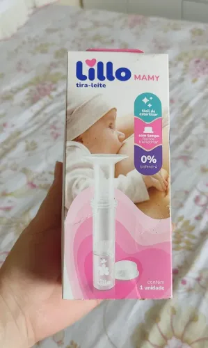 Bomba tira leite manual Lillo capacidade de 70 ml - semi nova - 