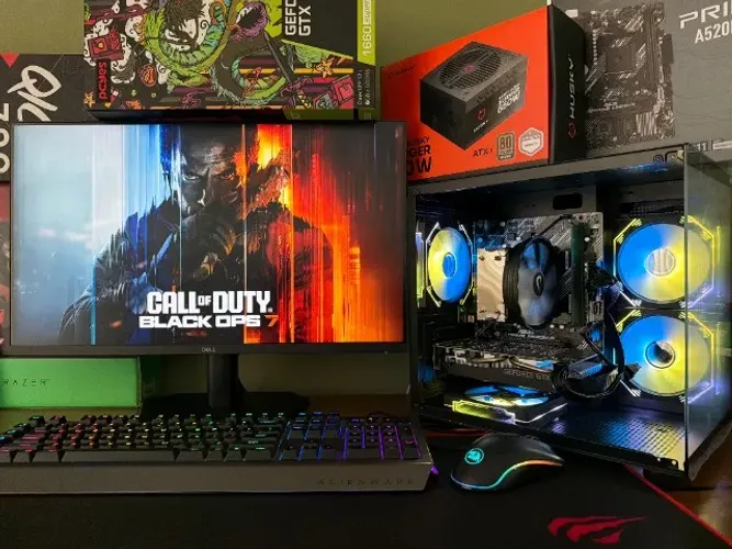 PC-Gamer Ryzen 5-4500 A520M 8gb SSD-256gb GTX-1660 Super 6gb