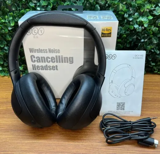 Fone Headphone QCY H3 Bluetooth com Cancelamento de Ruído