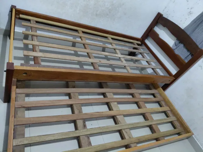 Armação de cama(bicama solteiro)