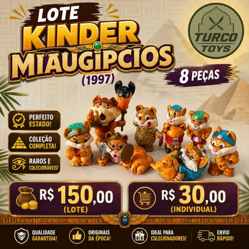 MIAUGÍPCIOS KINDER OVO (ANOS 90)