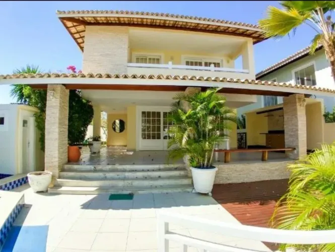 Casa maravilhosa á venda, 6/4 sendo 5 suítes. Condomínio Royal Ville-Villas do Atlântico