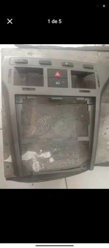 ? COMBO: Moldura Central Do Painel + Rádio Original Chevrolet Vectra (2006 a 2011)