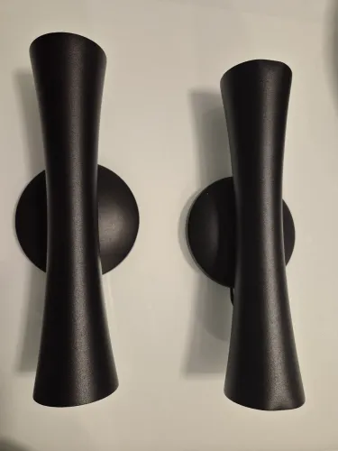 2 arandelas de parede Corneta