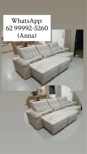Sofá sofá sofá (//) Retrátil