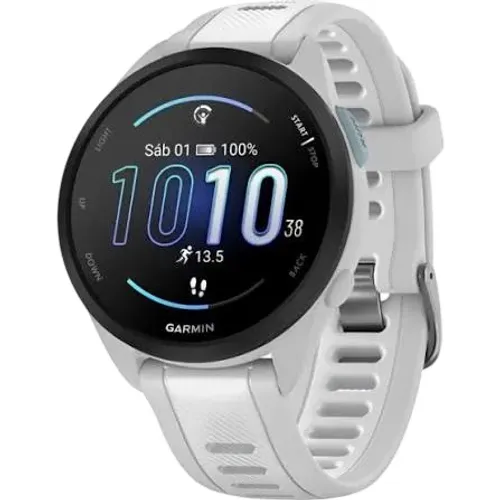 RELOGIO GARMIN FORERUNNER 165 MUSIC MIST GRAY/WHITE