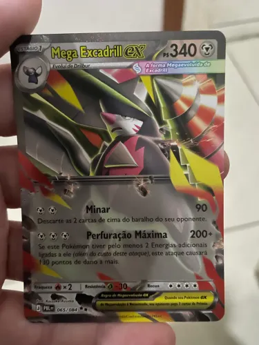 Carta Pokemon Mega Excadrill Ex 065/084
