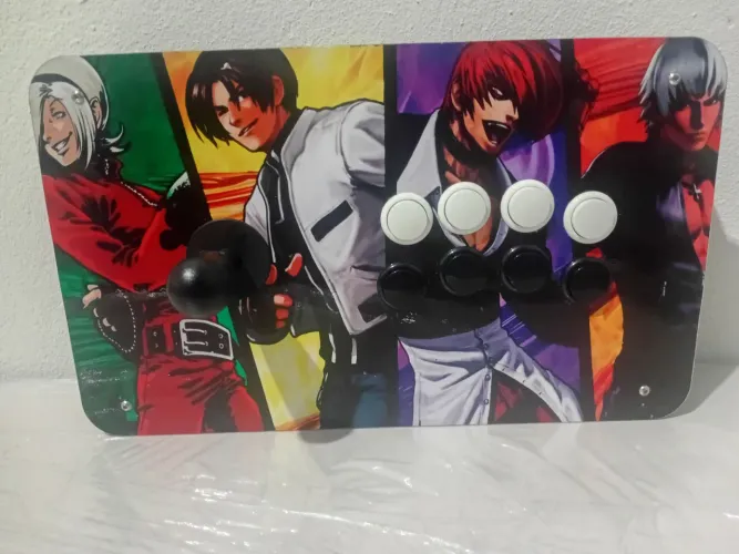 Controle Arcade (Fight Stick) Custom - PS4/PS5/PC - The King of Fighters