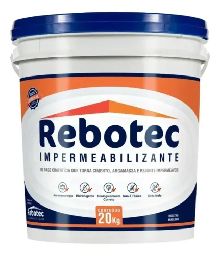 Rebotec Impermeabilizante. Somos loja, LEIA A DESCRIÇÃO COM ATENÇÃO!!